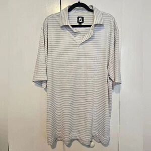 FootJoy Striped Polo Size Large